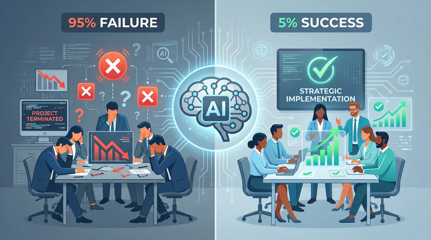 AIエージェント導入で失敗しないための5つの戦略 - MIT調査が明かす95%失敗の真実