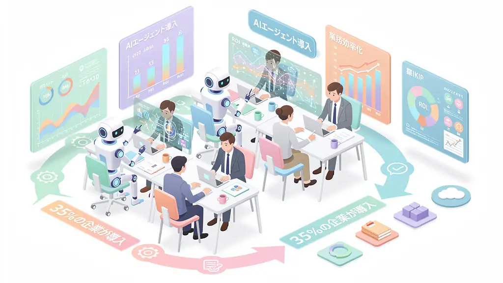 AIエージェント導入で変わるビジネスの未来 - 2025年、導入企業35%の衝撃と成功事例