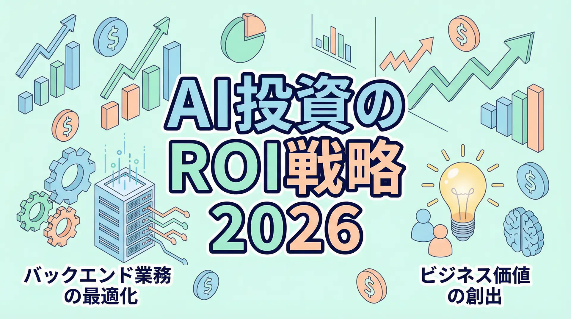 2026年、AI投資のROI実現が最重要課題に - "地味な業務"から始める確実な成果創出戦略