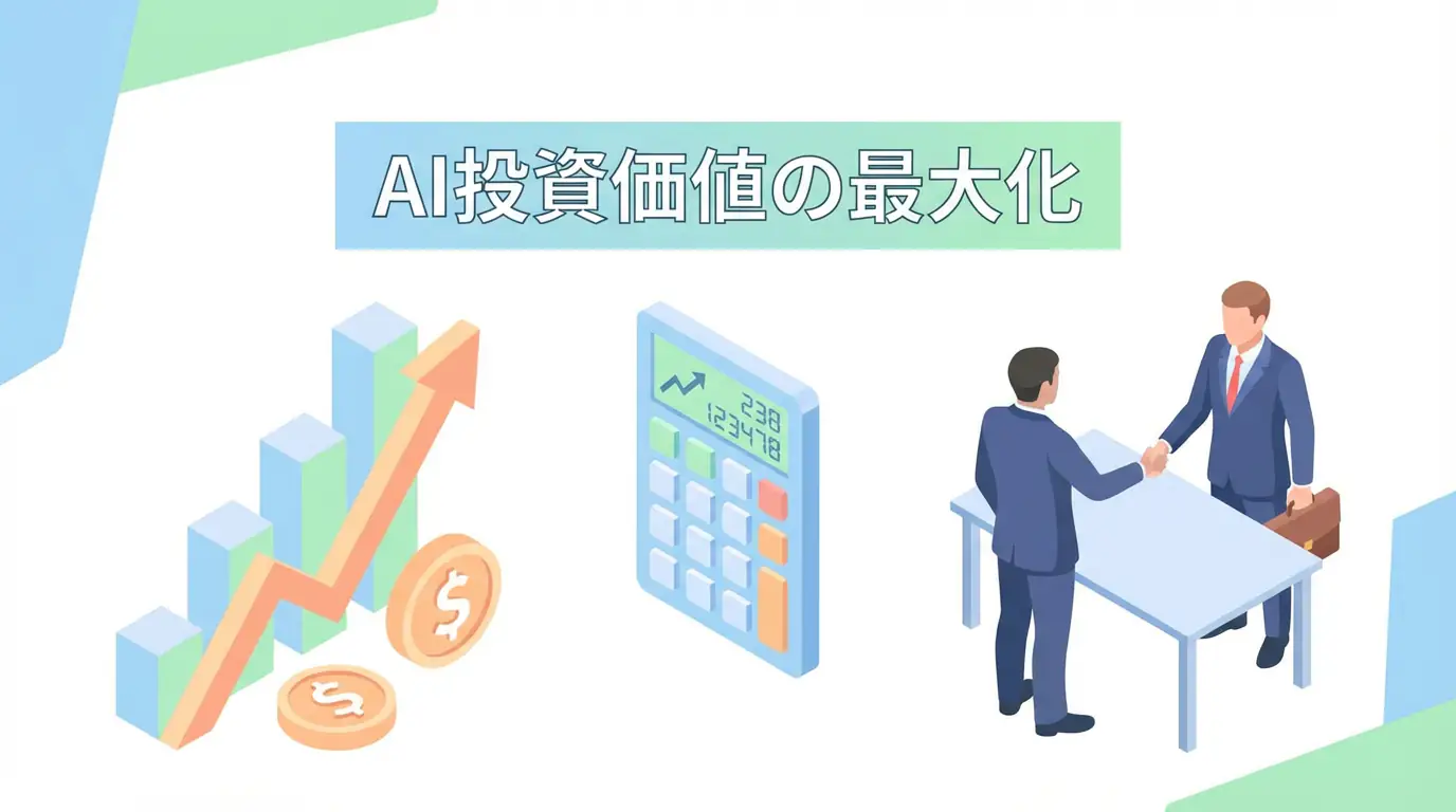 AI投資は無駄じゃない！ROIを可視化し事業価値を最大化する実践ガイド