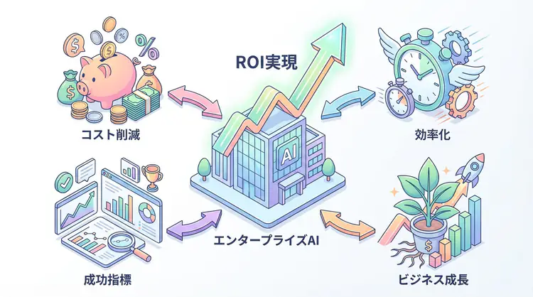 エンタープライズAI導入の現実：ROIを実現する5つの成功法則【2025年版】