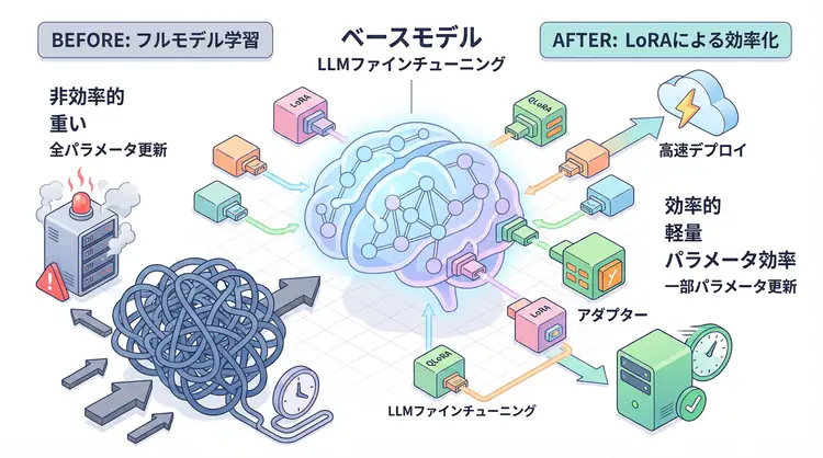 LLMファインチューニング実践ガイド - LoRA/QLoRAで低コスト高効率な独自モデル構築