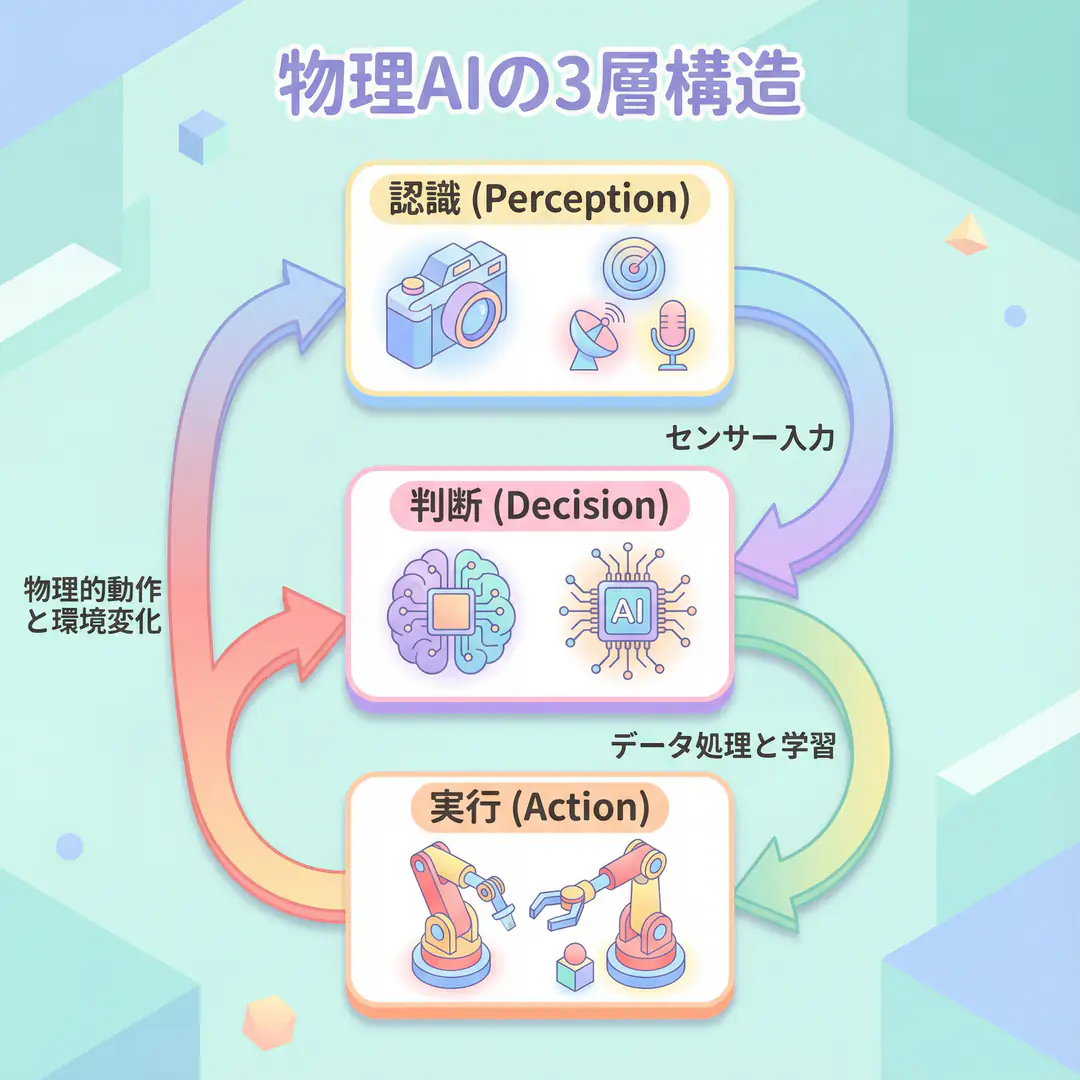 Physical AIの3層構造