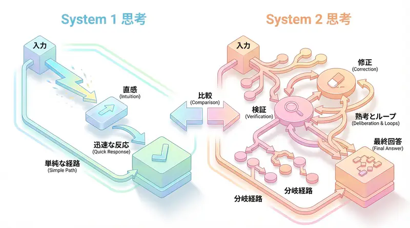 System 1 vs System 2