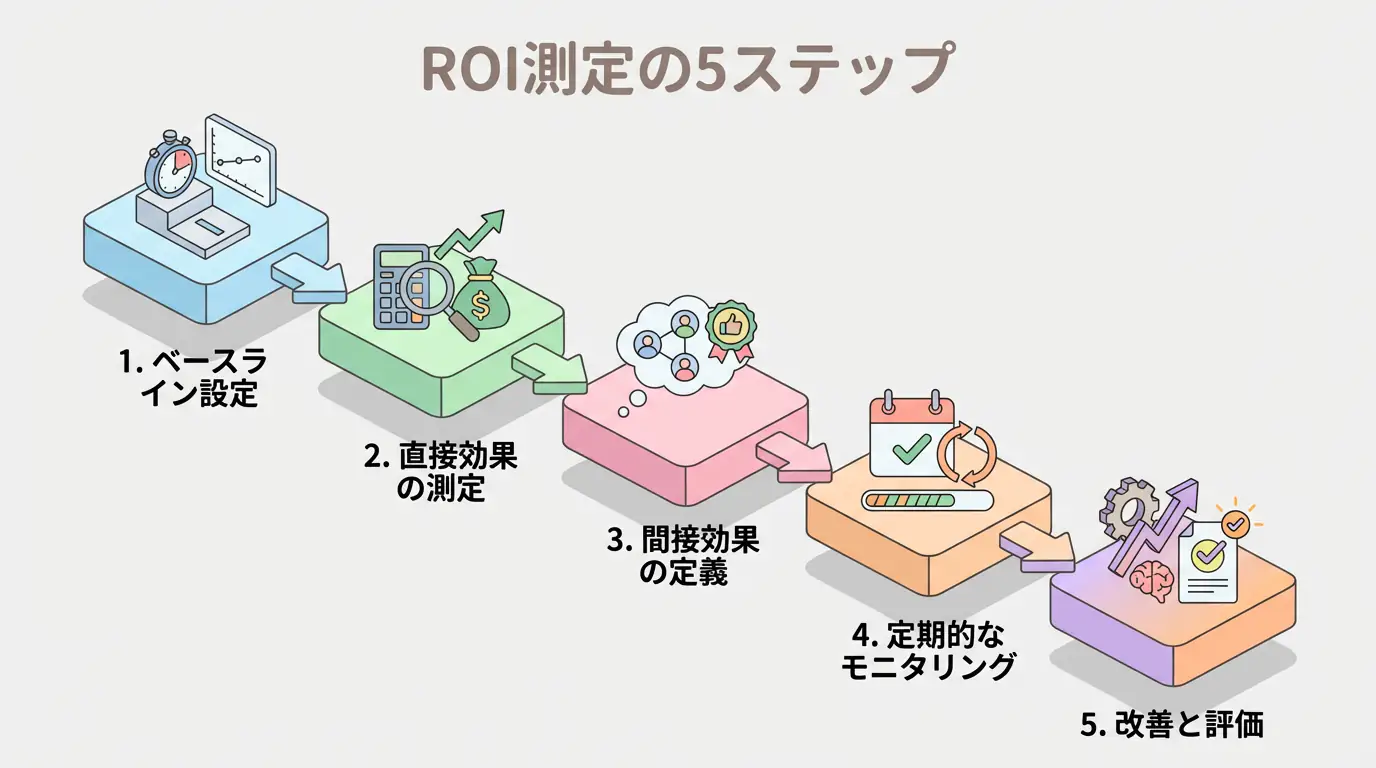 ROI測定の5ステップ