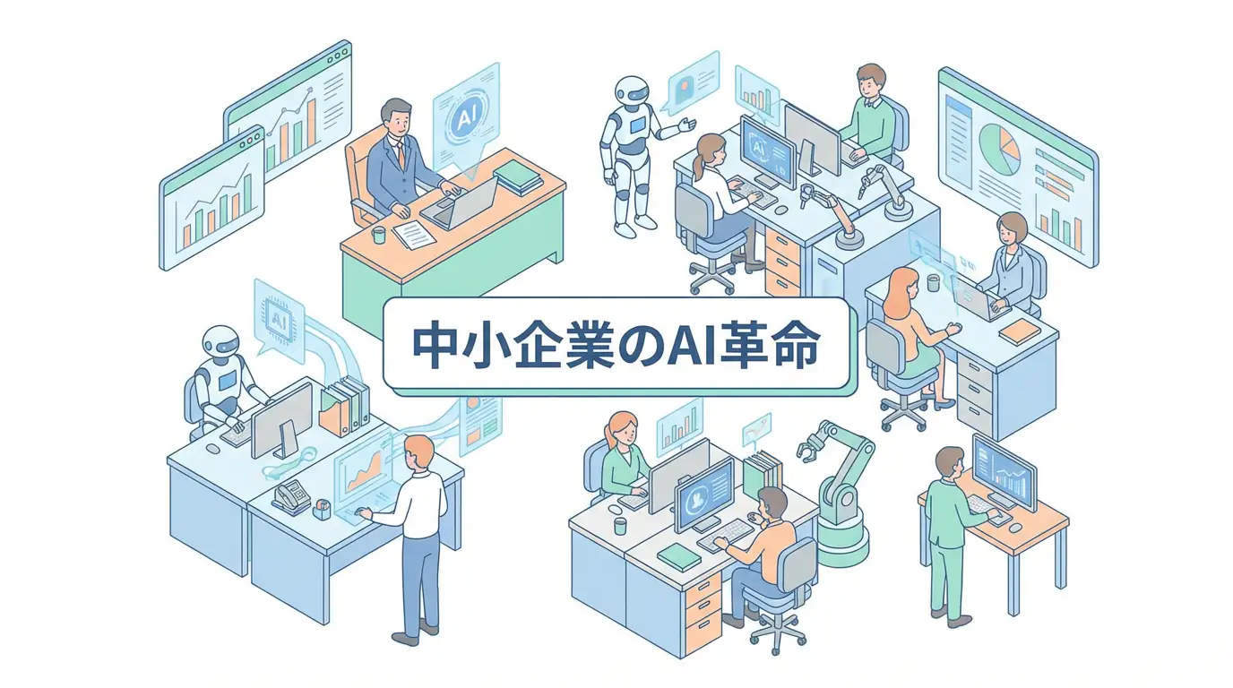 2025年版：中小企業のAI導入実践ガイド｜コスト削減と成功戦略